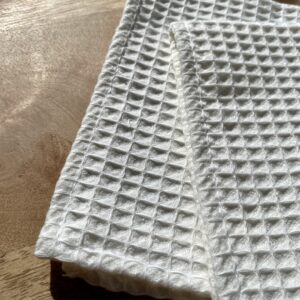 ręcznik do twarzy „wafel” (śmietankowy)
