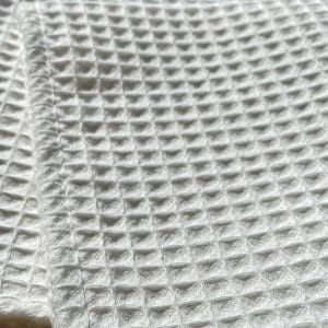 Ręcznik Wafel XXL – śmietankowy