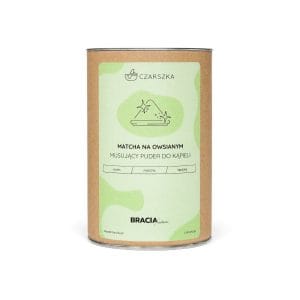 Matcha na owsianym – musujący puder do kąpieli 300g