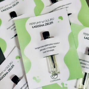 PRÓBKA – Łagodna Zieleń perfumy w olejku 1ml