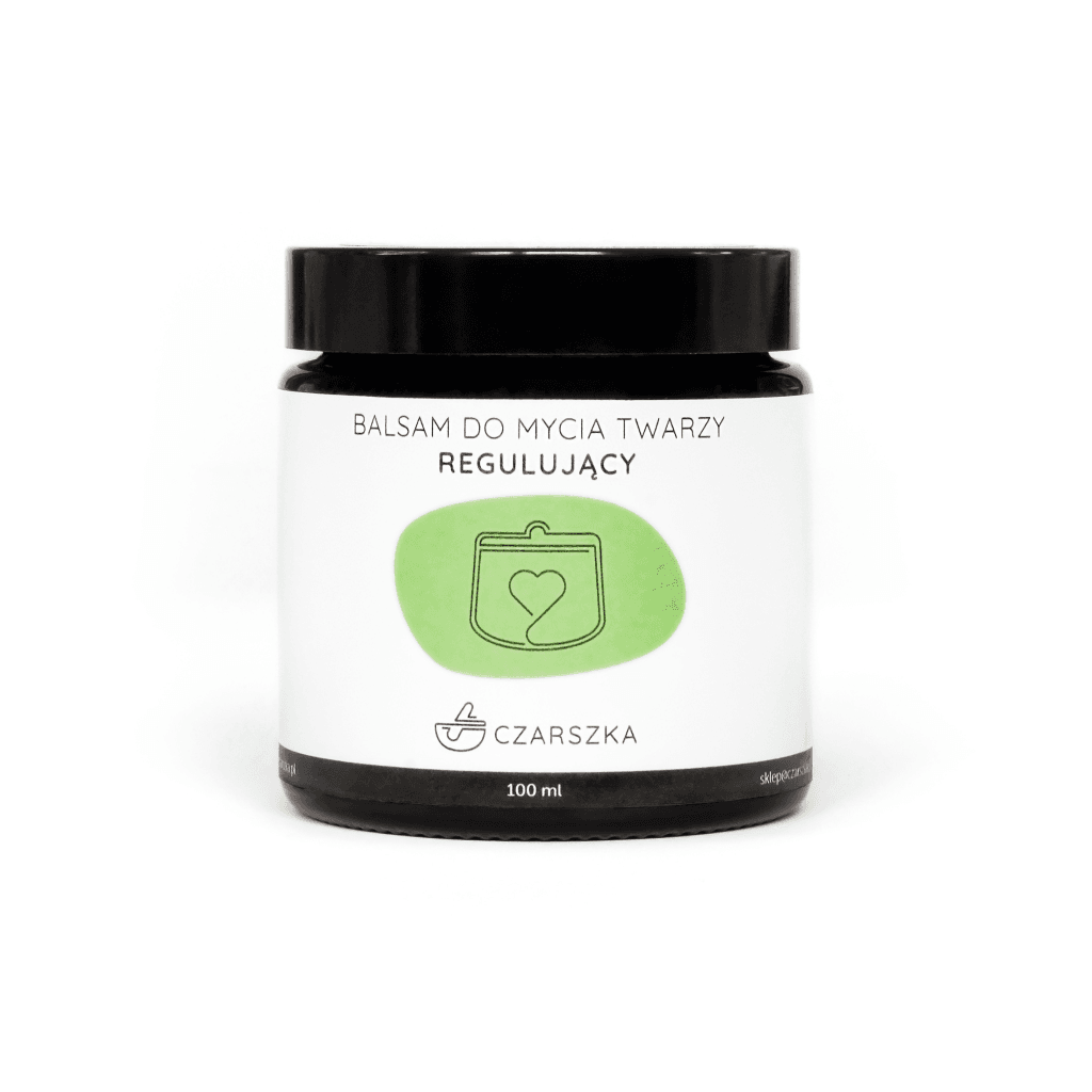 regulujący balsam do mycia twarzy czarszka